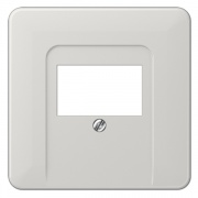 Накладка для USB зарядки и акустических розеток Jung CD Светло-серый