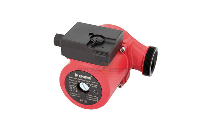 Насос циркуляционный Хозяин 8.32.180 - 0,27 кВт (однофазный, Hmax 8 м, Qmax 150 л/мин)