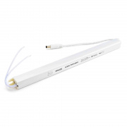 03-98 Блок питания 24В, (СТ), 72Вт, импульсный, IP20, 170-264В, 3А, алюм., суперслим, сереб., 312*18*18мм, коннектор 2,1*5,5мм.