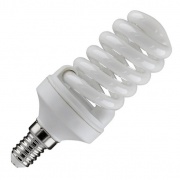Лампа энергосберегающая ESL QL7 13W 2700K E14 спираль d40x83 теплая
