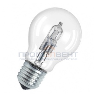 Лампа галогенная Osram Classic A 64543 ES 42W/46W (60W) 230V E27 630lm 2000h d55x96mm