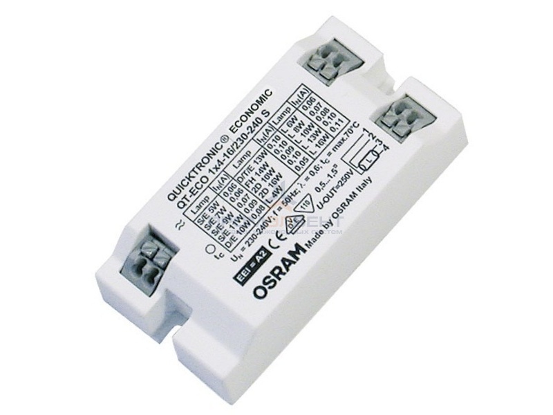 ЭПРА Osram QT-ECO 1x4-16 S для компактных люминесцентных ламп
