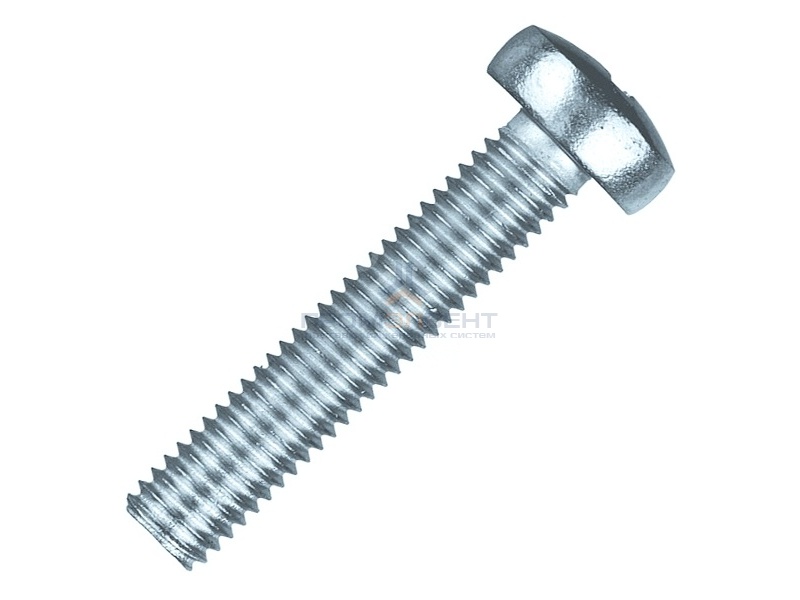 Винт с полукруглой головкой М3х12 оцинкованный DIN7985
