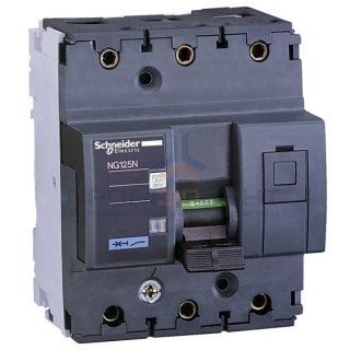 Силовой автоматический выключатель Schneider Electric NG125N 3П 100A C (автомат)
