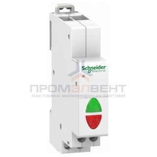 Световой индикатор iIL Acti 9 Schneider Electric красный+зеленый 230В